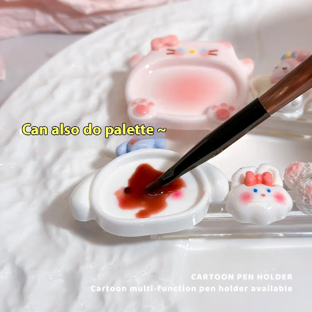 Multi-Functional Cute 3D Nail Brush Holder &amp; Wash Cup - Various Styles Available
