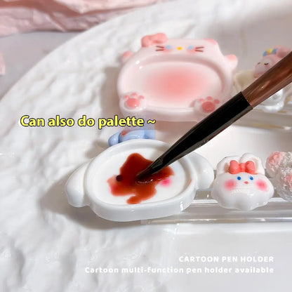 Multi-Functional Cute 3D Nail Brush Holder &amp; Wash Cup - Various Styles Available