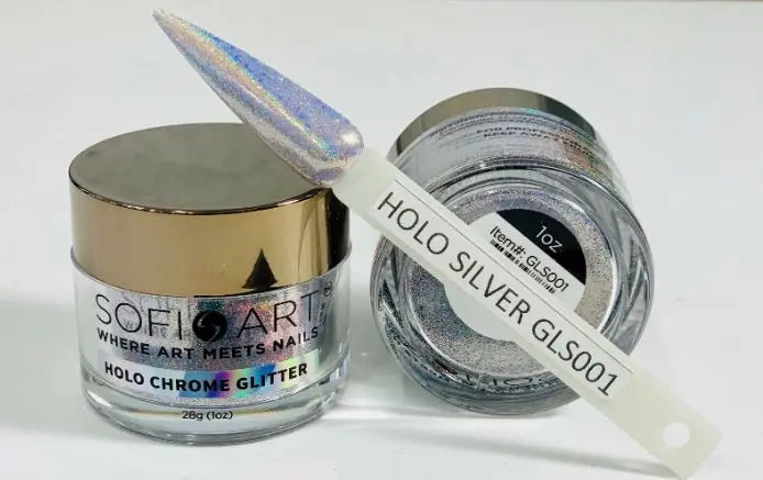 SOFI-ART All-In-1 Chrome Glitter 1oz - 32 colors (No color chart available)
