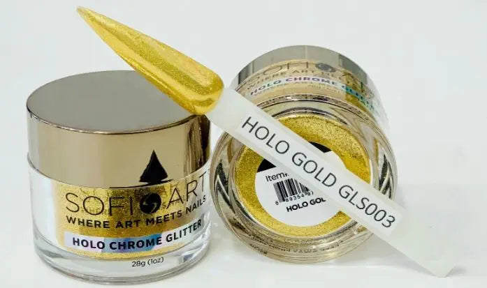 SOFI-ART All-In-1 Chrome Glitter 1oz - 32 colors (No color chart available)