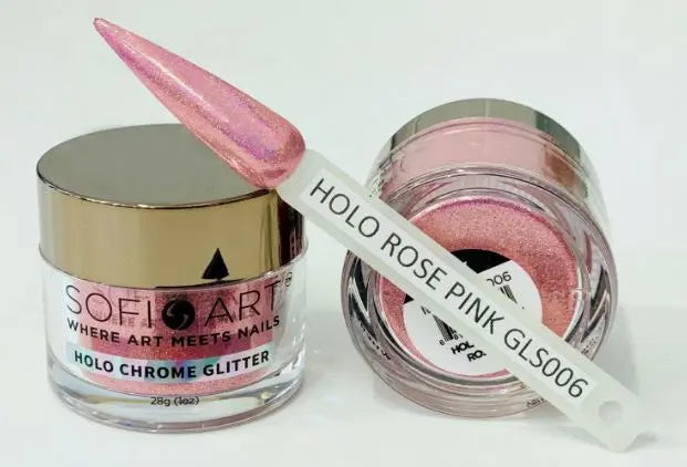SOFI-ART All-In-1 Chrome Glitter 1oz - 32 colors (No color chart available)