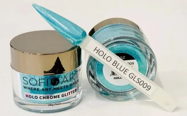 SOFI-ART All-In-1 Chrome Glitter 1oz - 32 colors (No color chart available)