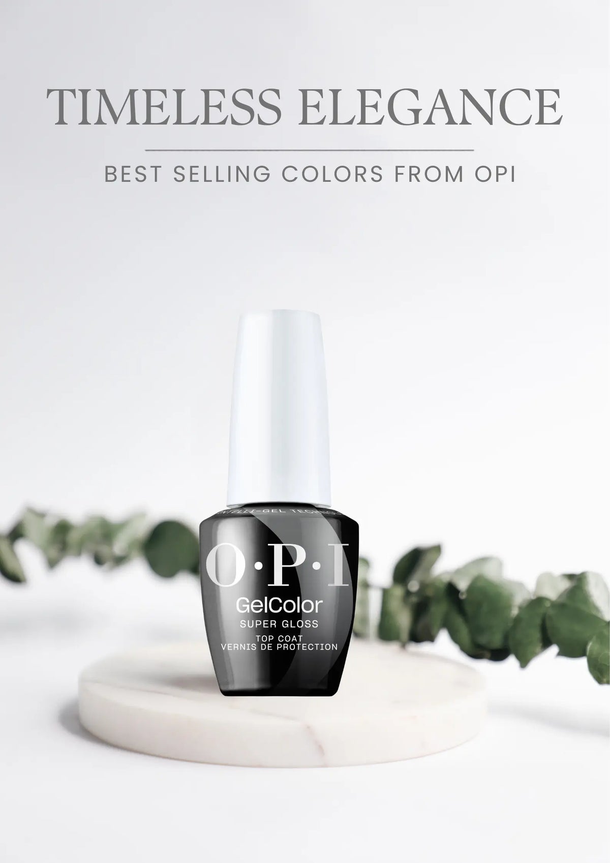 OPI Intelli-Gel - Super Gloss Top Coat 0.5 oz