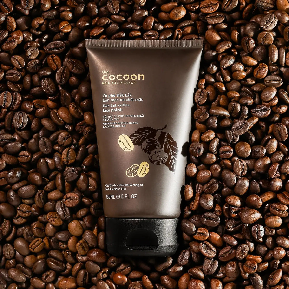Cà phê Đắk Lắk làm sạch da chết - Coffee Exfoliating Scrub