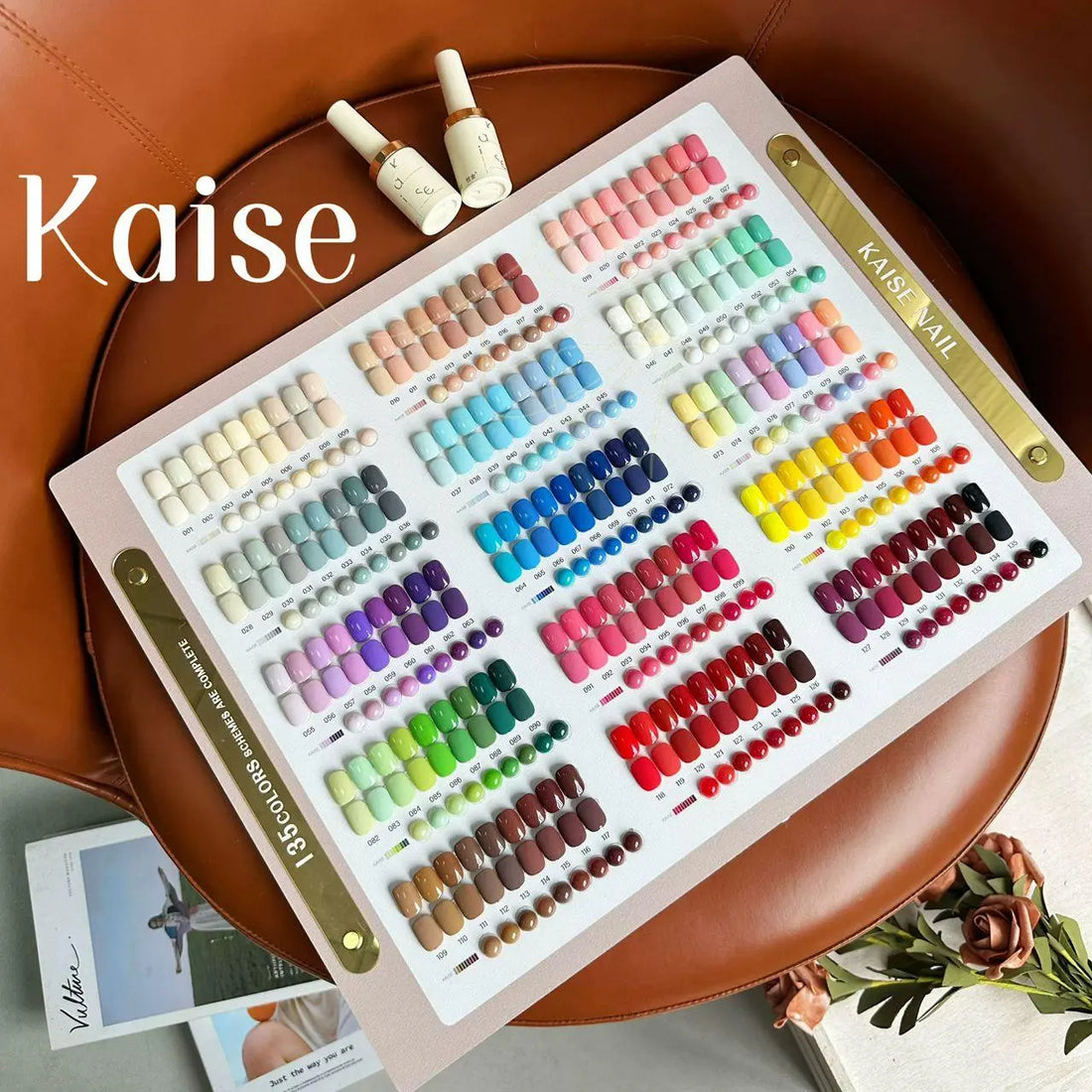KAISE Gel Polish Complete Set - 135 Colors