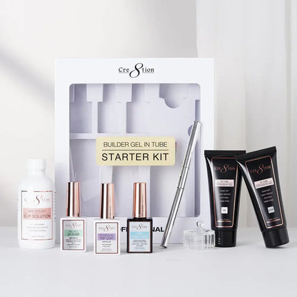 Cre8tion Builder Gel in Tube Starter Kit
