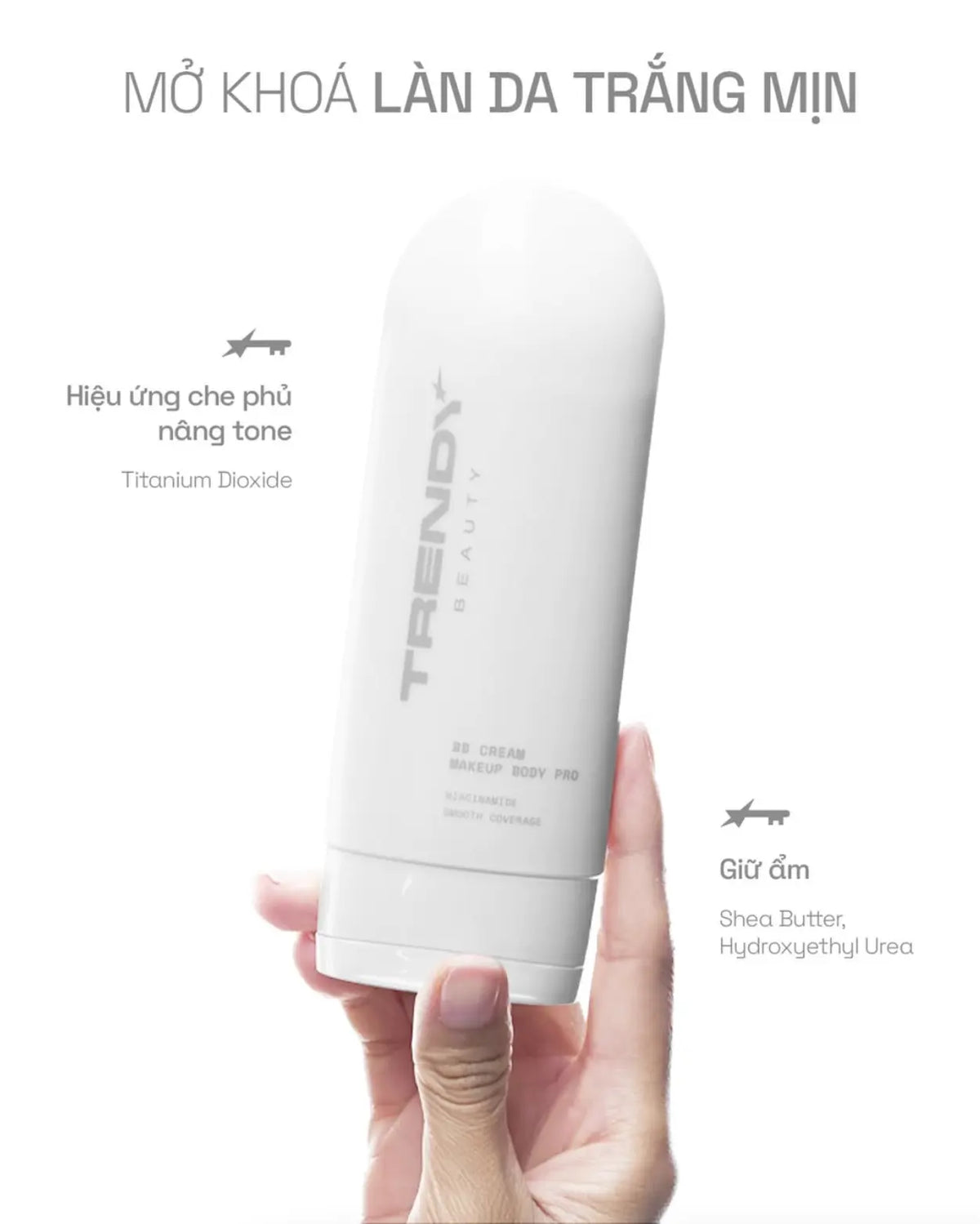 TRENDY BEAUTY BB CREAM MAKEUP BODY PRO - LIMITED EDITION SHADE