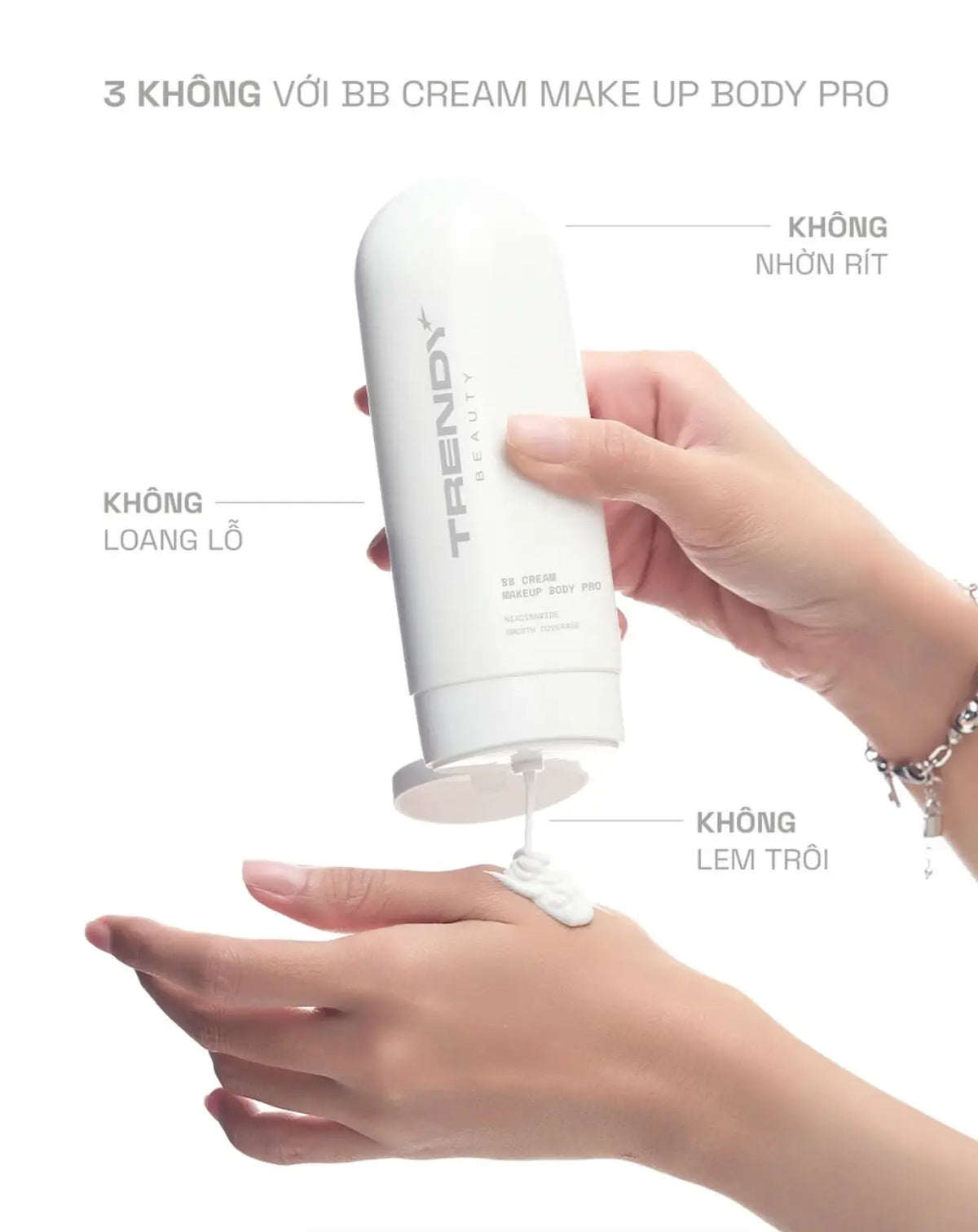 TRENDY BEAUTY BB CREAM MAKEUP BODY PRO - LIMITED EDITION SHADE