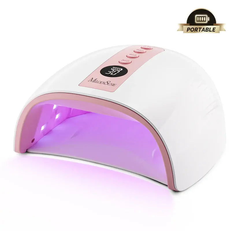 MelodySusie P-PLUS30G Rechargeable Cordless UV/LED Nail Lamp