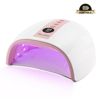 MelodySusie P-PLUS30G Rechargeable Cordless UV/LED Nail Lamp