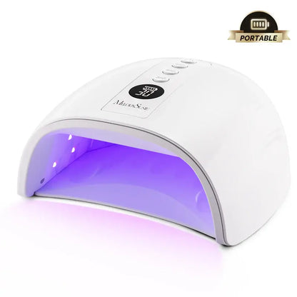 MelodySusie P-PLUS30G Rechargeable Cordless UV/LED Nail Lamp