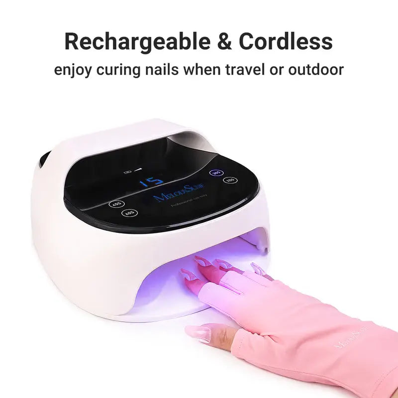 MelodySusie EOS 5(SPro27I/SPro24TR) Rechargeable LED/UV Nail Lamp