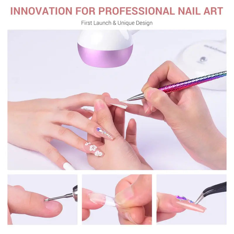 MelodySusie S-Pro09M(Spro09D) 2 in 1 UV LED Nail Art Lamp