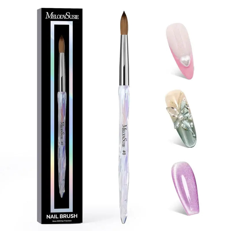 MelodySusie 100% Kolinsky Acrylic Nail Brush