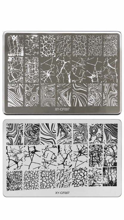 Texture Nail Stamping Plate