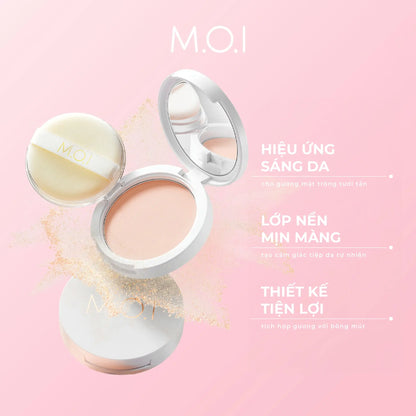 Phấn Phủ - M.O.I Baby Skin Powder 10g