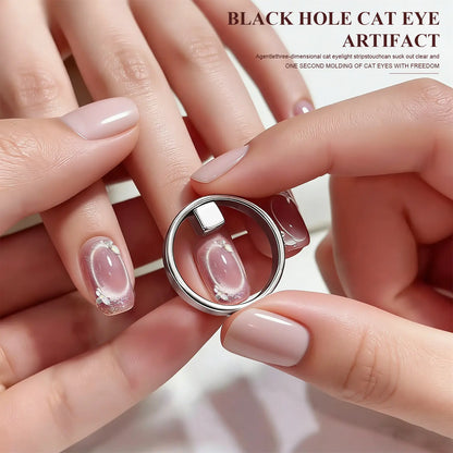 2 Sets Cat Eye Magnets - Ring &amp; Cube Set (4pcs)