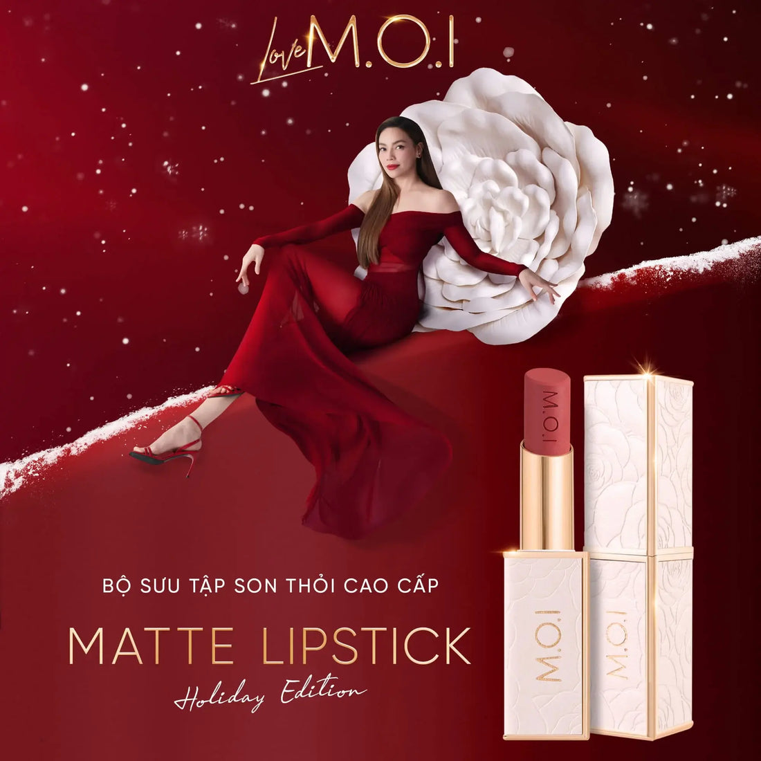 Son Thỏi Love M.O.I - Holiday Lipstick Edition 2.7g