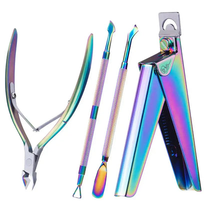 MelodySusie Acrylic Nail Clippers 4 in 1 Kit