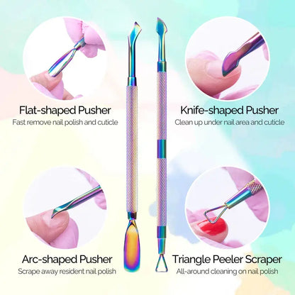 MelodySusie Acrylic Nail Clippers 4 in 1 Kit
