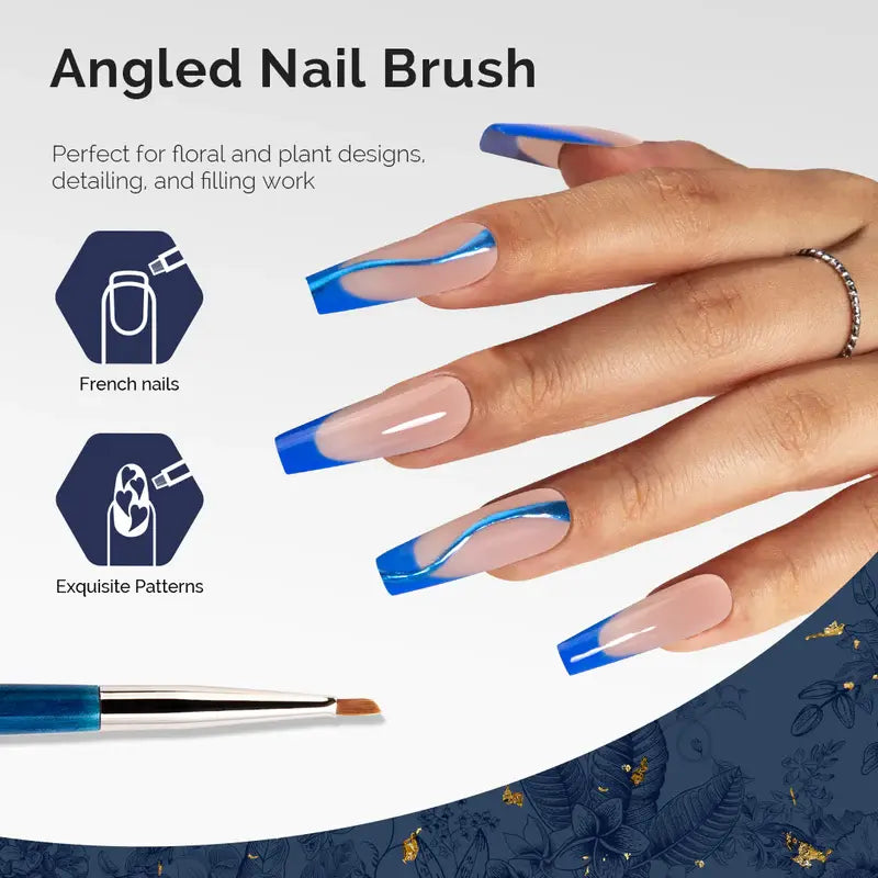 Modular Design Nail Art Liner Brush 5Pcs