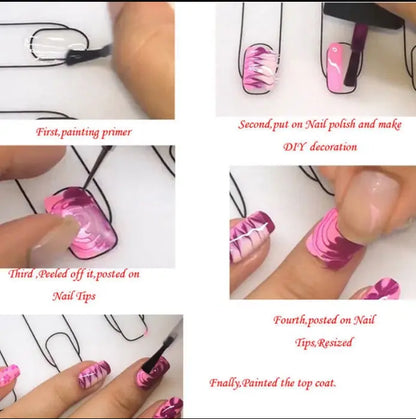 Silicone Rollable Manicure Washable Nail Art Practice Mat for Nail Student