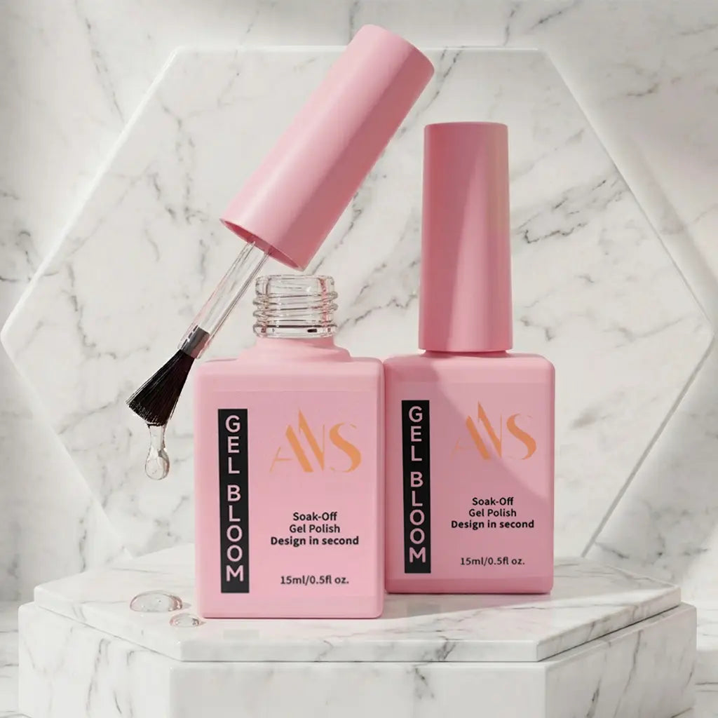Soak-Off Gel Polish Design in second Gel Bloom