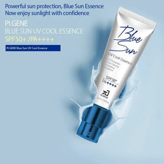 Kem Chống Nắng PI.GENE Blue Sun UV Cool Essence SPF50+ PA++++