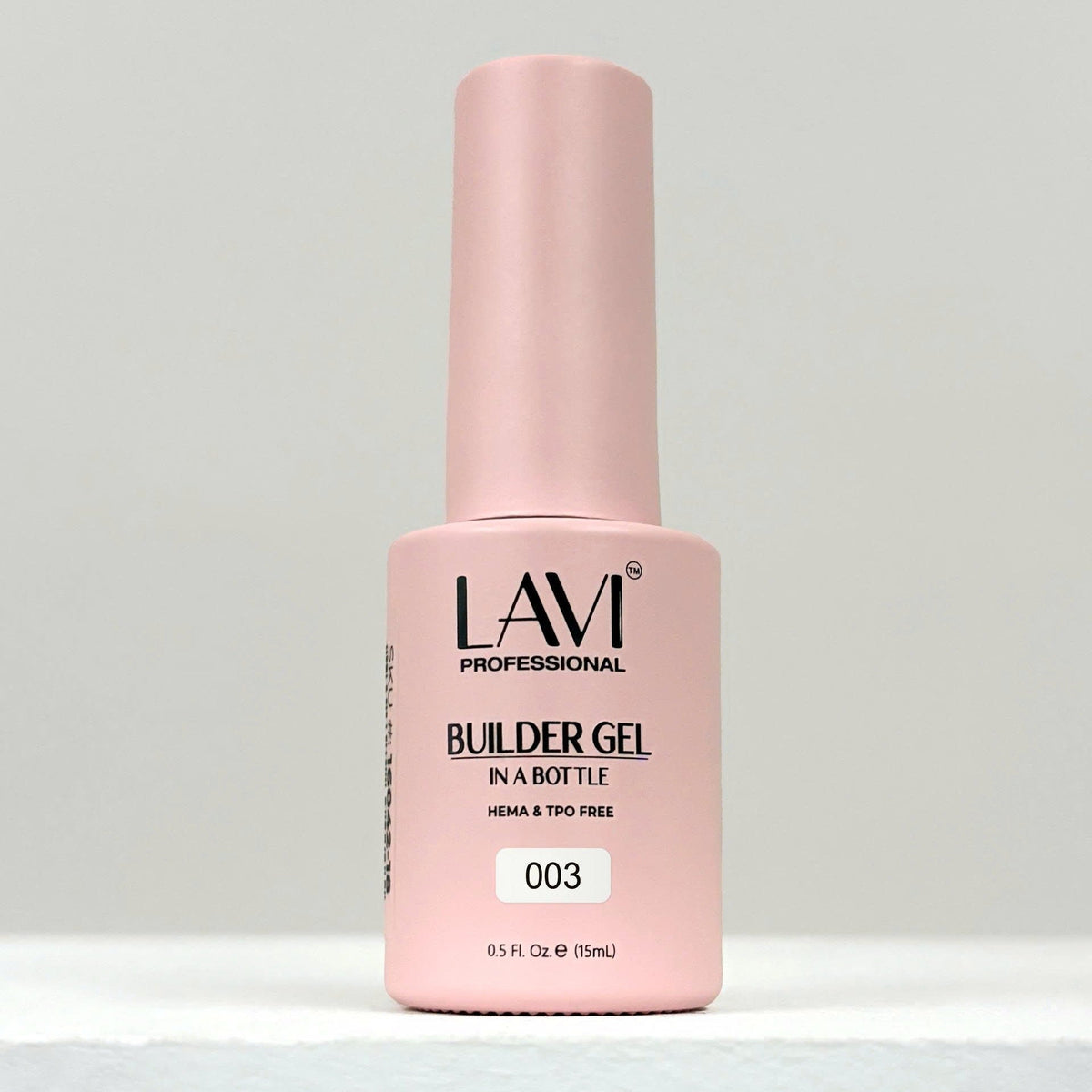 LAVI Builder Gel In A Bottle, 0.5oz (HEMA &amp; TPO Free) Collection 000