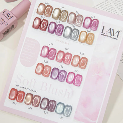 LAVI Cat Eye Kit (18 colors) - SOFT BLUSH (