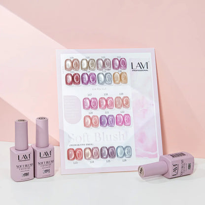 LAVI Cat Eye Kit (18 colors) - SOFT BLUSH (