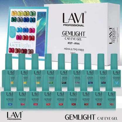 LAVI Cat Eye Kit (18 colors) - GEMLIGHT (