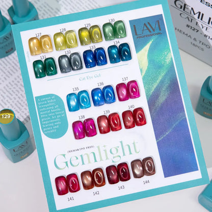 LAVI Cat Eye Kit (18 colors) - GEMLIGHT (