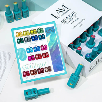LAVI Cat Eye Kit (18 colors) - GEMLIGHT (