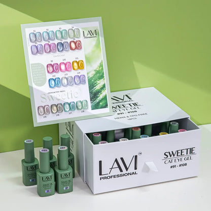 LAVI Cat Eye Kit (18 colors) - SWEETIE (