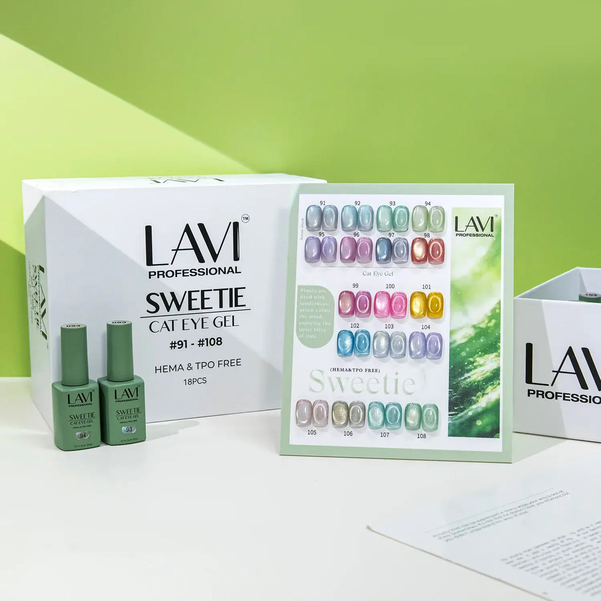 LAVI Cat Eye Kit (18 colors) - SWEETIE (