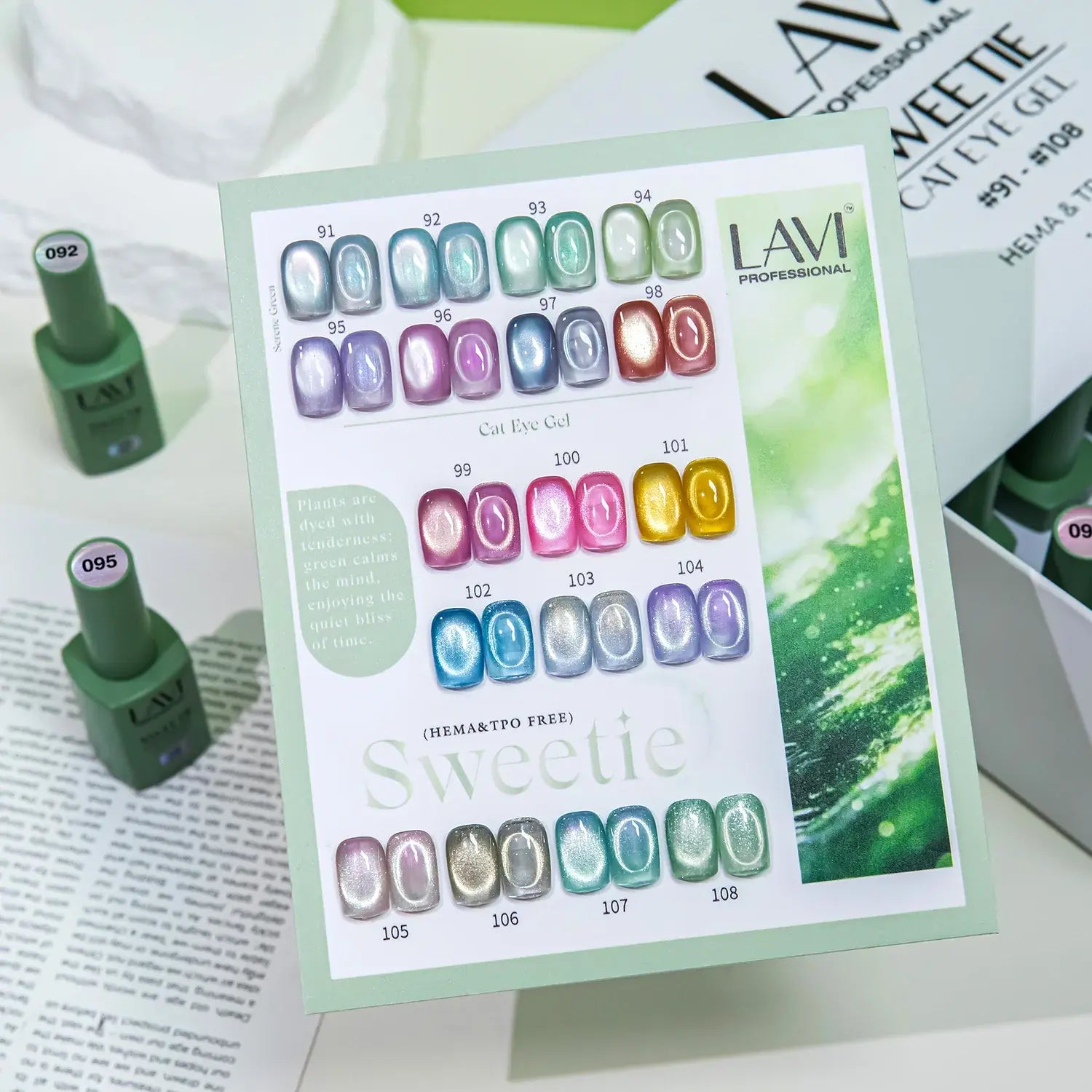 LAVI Cat Eye Kit (18 colors) - SWEETIE (