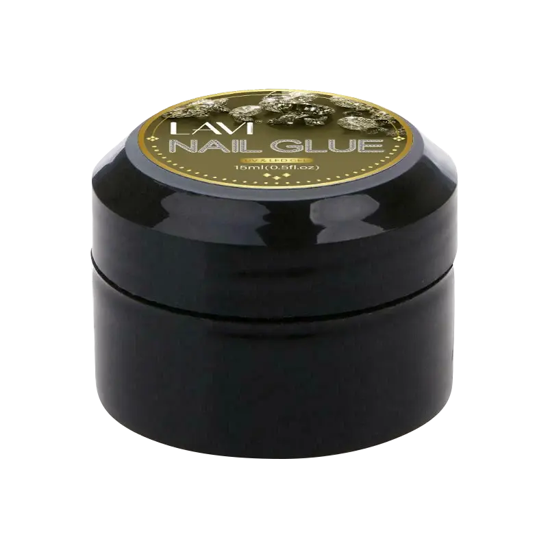 Lavi Nail Glue UV &amp; LED Gel Jar, 0.5oz / 15g