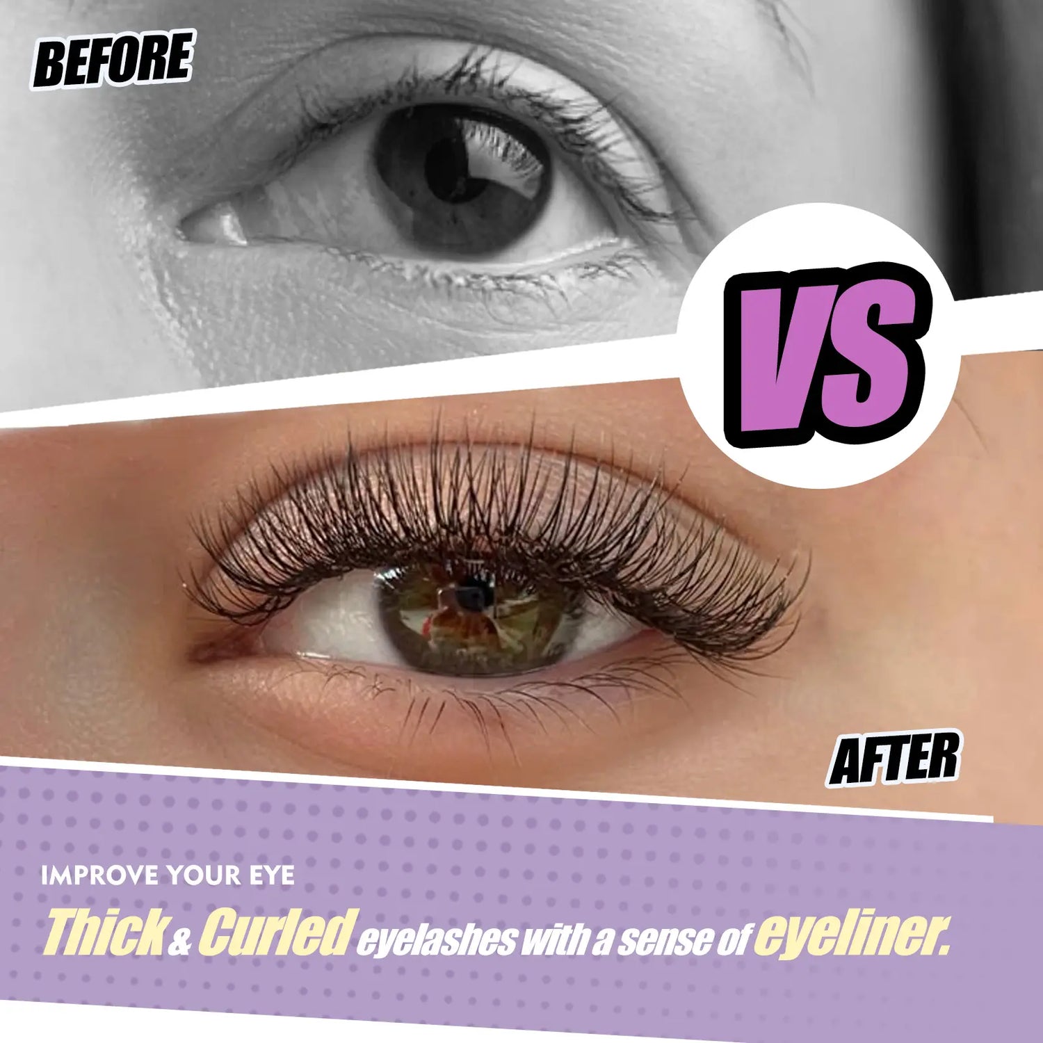 50D 60D Mega Volume Lash Clusters Kit 400PCS, D Curl False Eyelashes with Lash Glue and Applicator Tweezer