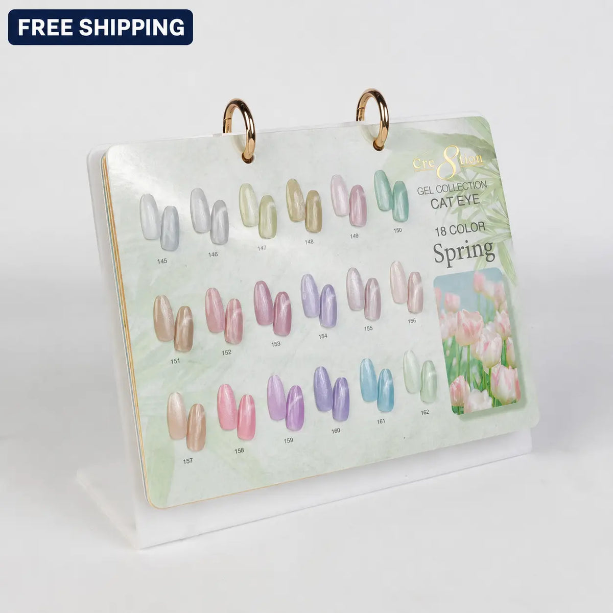 Cre8tion Four Season Cat Eye Gel Set - 81 Colors