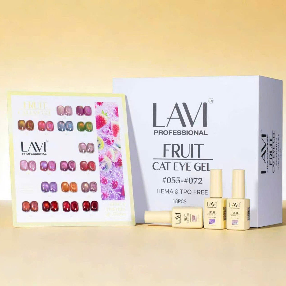 LAVI Cat Eye Kit (18 colors) - FRUIT (