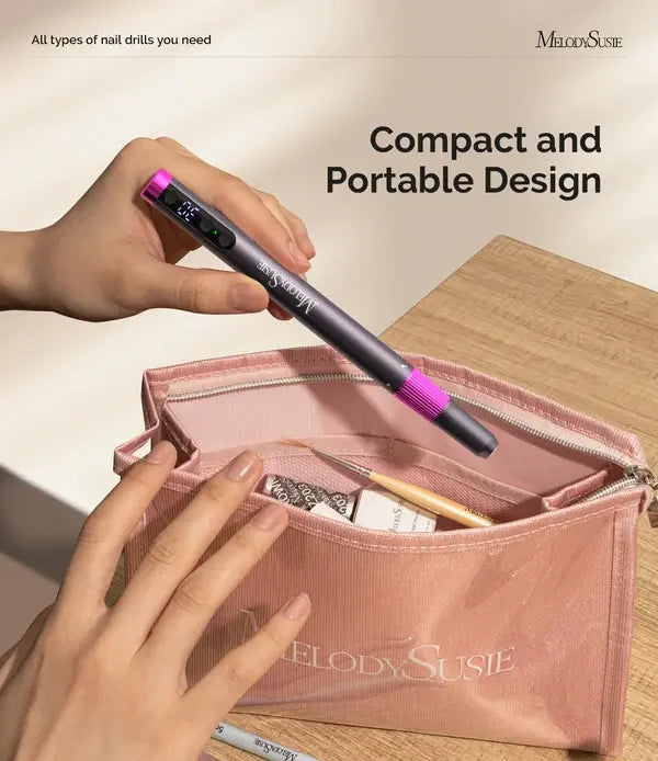 PM180G Pen-Shaped Ultra-Slim Rechargeable Nail Drill 30,000RPM