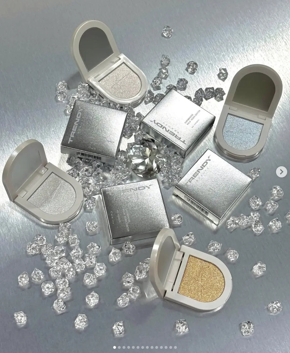 Trendy Beauty Chromarise Holo Highlighter – Face, Eyes &amp; Body – 4 Shades