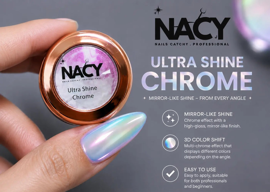 NACY Ultra Shine Chrome – Aurora Mirror Nail Pigment