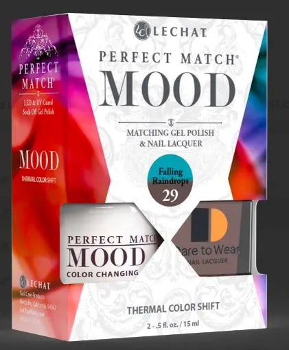Perfect Match Mood Duo Falling Raindrops