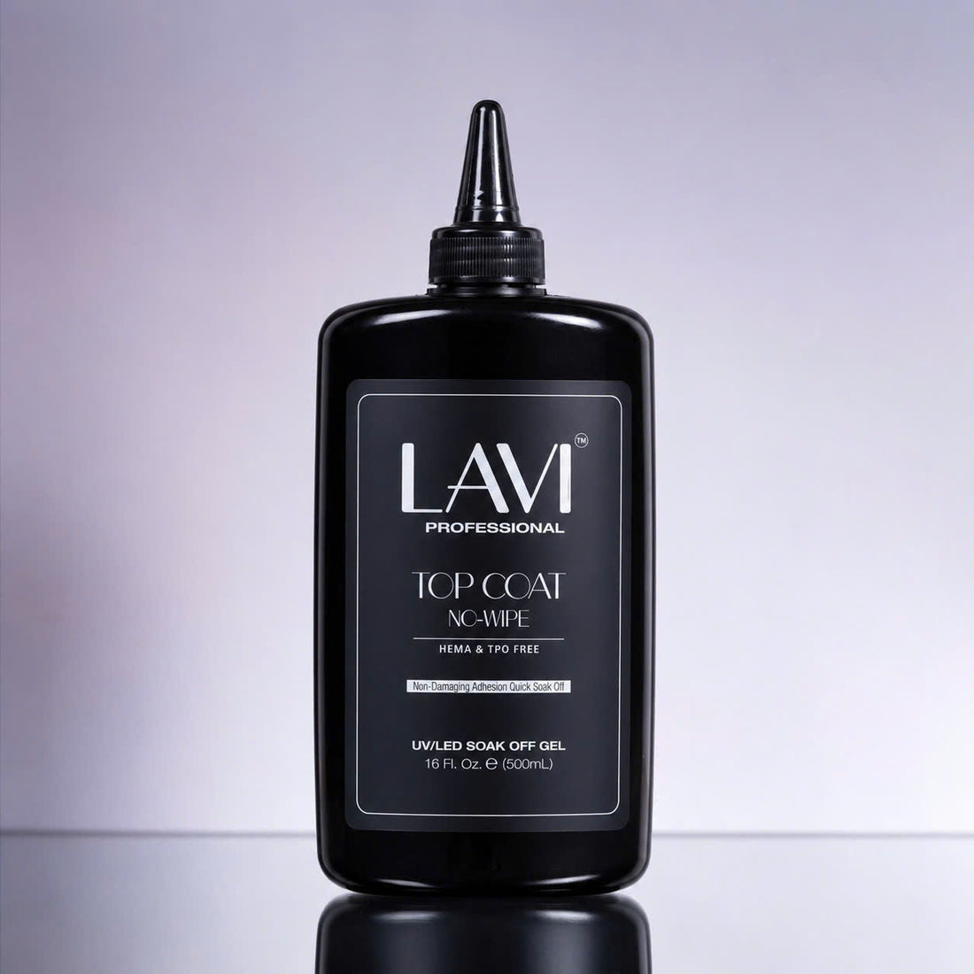 LAVI Top Coat No-Wipe, 16oz (HEMA &amp; TPO Free)
