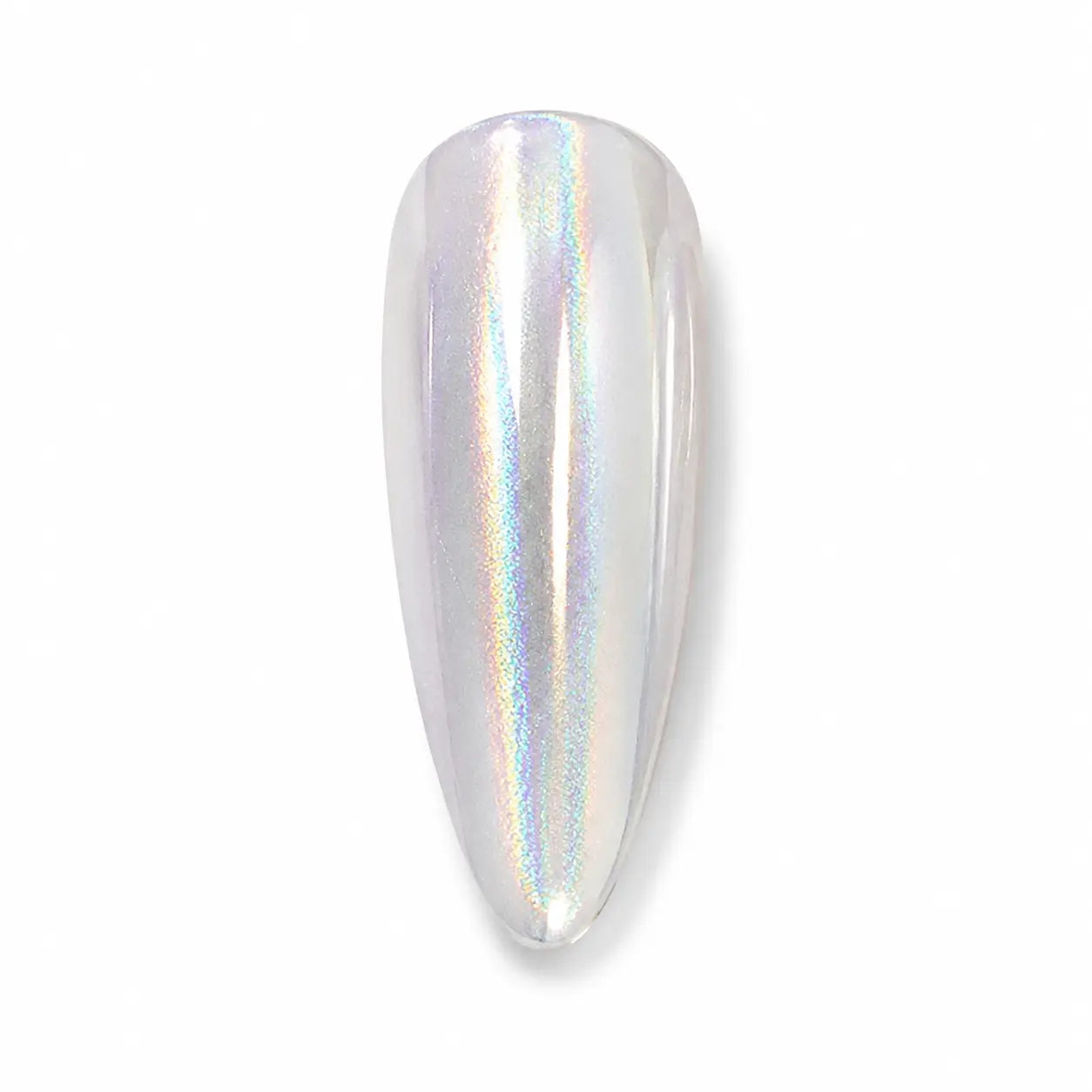 AU White Rainbow Chrome Powder