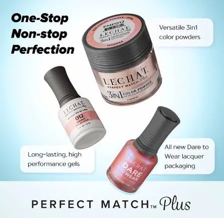 Perfect Match  Plus Gel Polish &amp; Lacquer Duo
