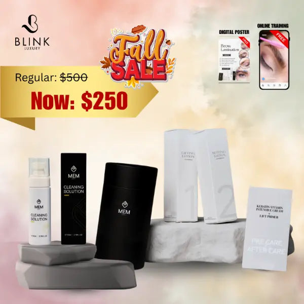 Blink Fall Sale | Brows Lamination Kit + Online Training