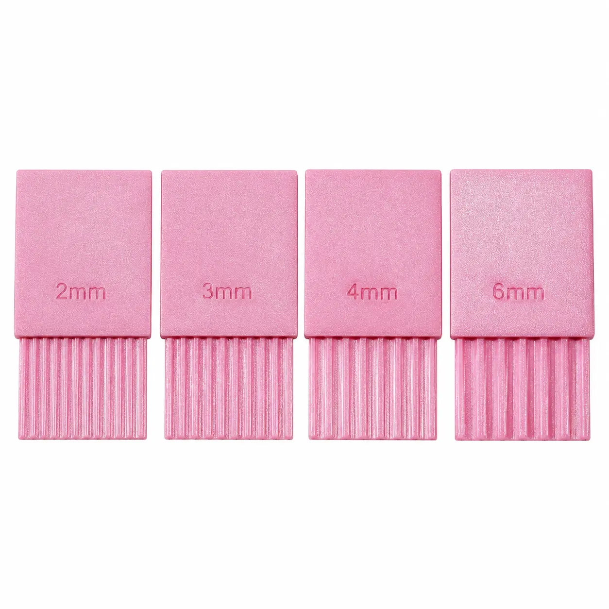 4-Piece 3D Nail Art Gel Ball Maker Tool - Pink